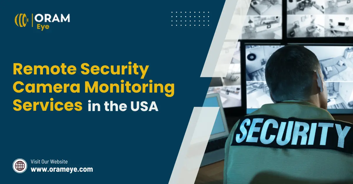 Remote Security Camera Monitoring Services