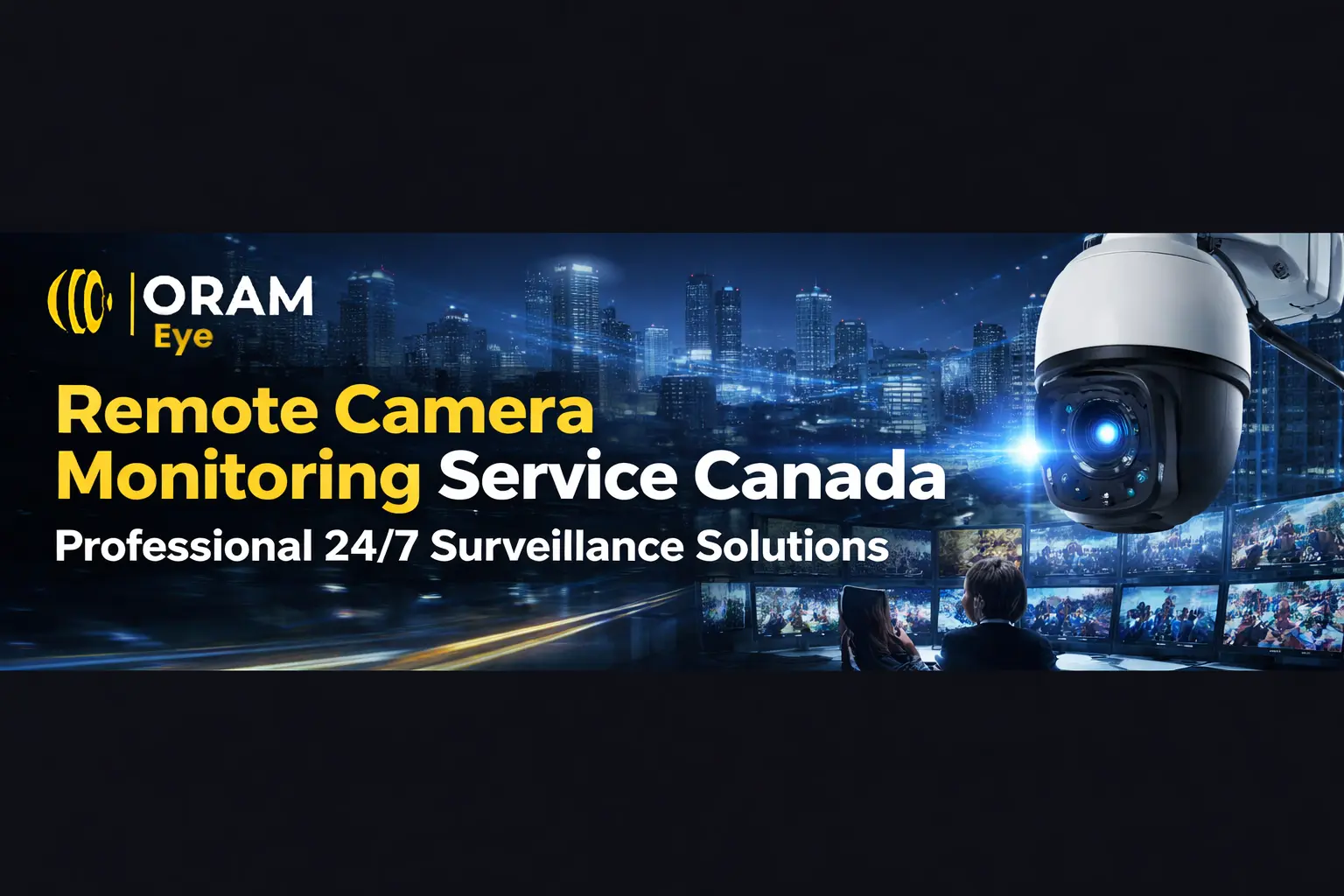 remote camera monitoring service canada