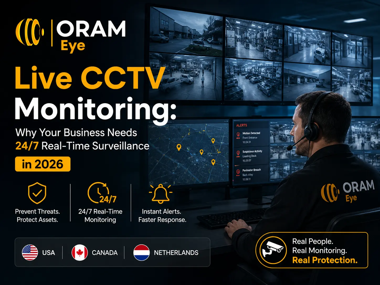 Live CCTV Monitoring